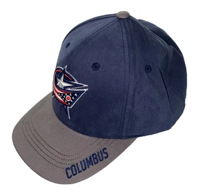 Columbus Blue Jackets NHL Licensed Structured Two-Tone Strapback Hat Cap NEW  - Picture 1 of 6
