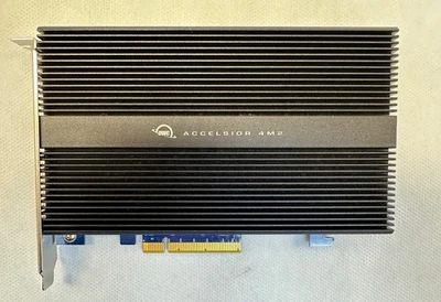 OWC Accelsior 4M2 4TB PCIe NVMe SSD for Mac Pro - Image 1 of 2