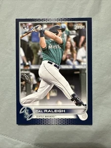 Cal Raleigh 2022 Topps Series One Baseball Royal Blue Parallel RC #277 - Picture 1 of 2