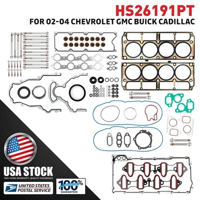 HS26191PT For 2003-2004 Chevrolet Sonora 5.3L V8 Head Gasket Set With Bolts - Изображение 1 из 4