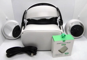 Oculus Quest 2 128gb Standalone VR Headset w/ controllers Tested and working - Picture 1 of 10