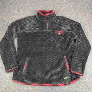 Simply Southern Snap Pullover Fuzzy Fleece grau Damen XL - Bild 1 von 12