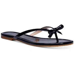 Kate Spade Womens Petit Leather Slip On Slides Flip-Flops Shoes BHFO 3435 - Picture 1 of 3