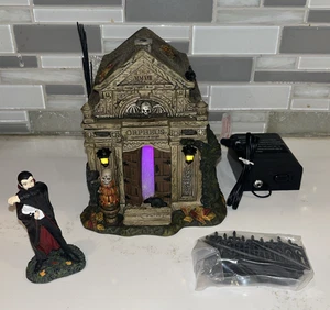 Department 56 Halloween Rest in Peace 2017 Gruft, 4059393, 4er Set beleuchtet - Bild 1 von 12