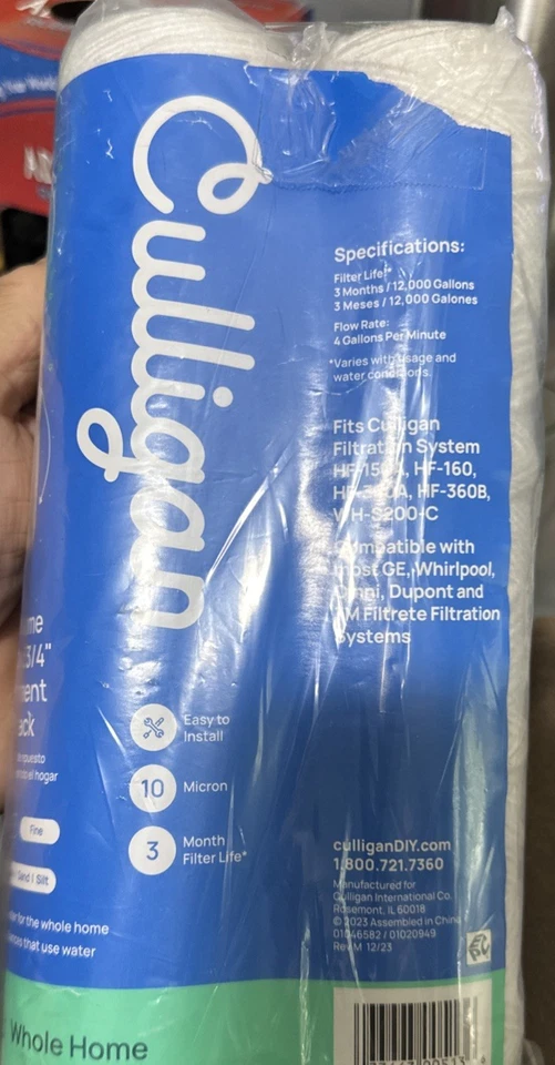 Culligan CW-F / CW-MF - Whole House Standard Replacement Filter 2 Pack - Image 1 of 1