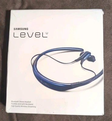 三星 - Level U 无线运动耳机 耳塞 耳塞 BG920 12 毫米 蓝色 全新 — 第 1/3 张图片