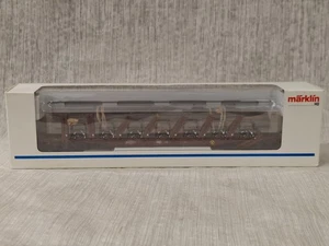 Märklin HO 47711 RungenWagen Bauart SCPS719 der DB. 16 Doppelstöcke mit Holzladung - Bild 1 von 14