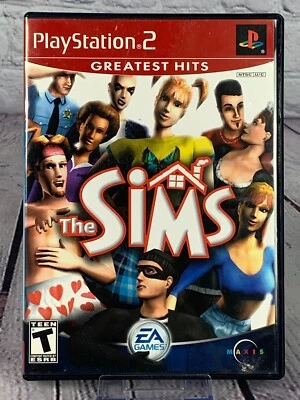 The Sims [Greatest Hits] (Playstation 2, 2009) CIB Complete Tested - Image 1 of 4