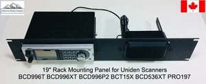 19” Rack Mount Panel + Speaker For Scanners - Fits Uniden BCD536HP BCT15X PRO197 - Bild 1 von 7