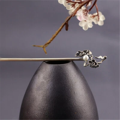 Three Lives Three Worlds The Pillow Book Silver Hairpin Pearl Hair Stick - Image 1 of 4