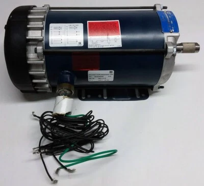 Marathon 1 HP Explosion Proof Motor 3-Phase 143TTGR16026 T-Frame NO Conduit Box - Image 1 of 4