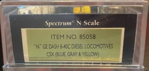 Spectrum N Scale - GE Dash 8-40C Diesel CSX 7598 - 85058 - CL - Picture 1 of 2