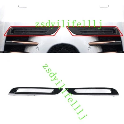 2x For Land Rover Velar 2017-2024 Front Bumper Left Right Fog Light Upper Frame - Image 1 of 3