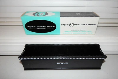RARE Argus Made in Canada Slide Magazine- 60 Slide Capacity- No. 587 - Image 1 of 4