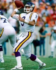 TOMMY KRAMER 8X10 PHOTO MINNESOTA VIKINGS PICTURE NFL FOOTBALL - Picture 1 of 1