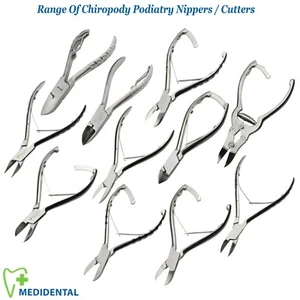 Podólogo Resistente Encarnadas Alicates de Pedicura/Tenacillas Tijeras Pedicura - Picture 1 of 13