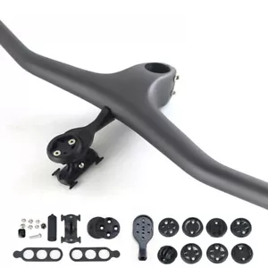 Integrierter Lenker mit Vorbau Kohlefaser Mountainbike Riser Lenker - Bild 1 von 34