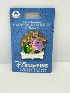 2025 EPCOT Disney Parks Fiore e Giardino Figura LE Edizione Limitata 4000 Spilla - Foto 1 di 2