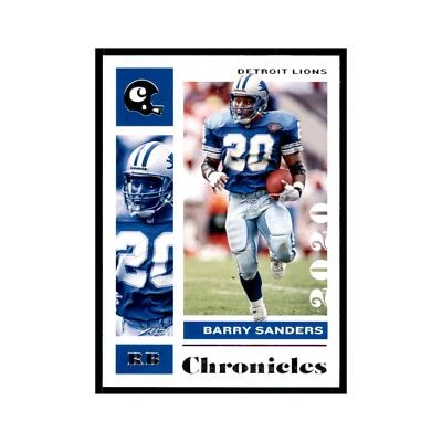 2020 Panini Chronicles Barry Sanders Lions #33 - Image 1 of 3