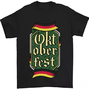 Camiseta Alemania Oktoberfest Cerveza Alemana Alcohol Hombre 100% Algodón - Imagen 1 de 28