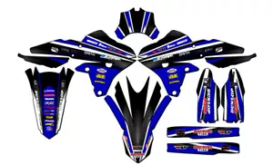 Kit de gráficos 2014-2018 compatible con CYCRA POWERFLOW YZ 250 F 4 TIEMPOS VIGOR Blue Senge - Imagen 1 de 10