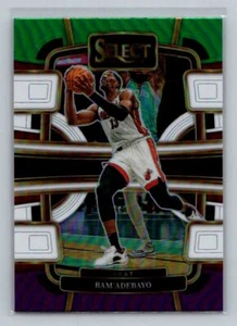 2023-24 Panini Select Bam Adebayo #59 Green White Purple Prizms Miami Heat - Bild 1 von 2