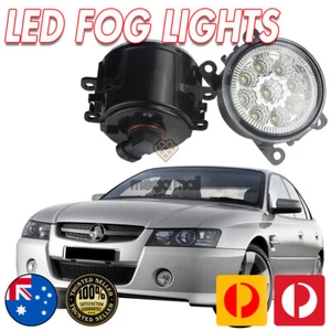 LED FOG LIGHTS SUIT VZ COMMODORE HOLDEN 04-06 SS SV6 LAMP SPOT DRIVING FOGLAMP - Picture 1 of 3