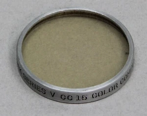 Series V 5 30mm Drop-In Filter KODAK CC15 Color Compensating Made in USA - Picture 1 of 1