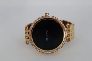 Michael Kors Gen 5E Darci Pavé Two-Tone Smartwatch DW11M2 MKT5129V #19330 - Picture 1 of 7