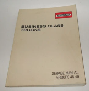 Manual de servicio de camiones Freightliner clase ejecutiva grupos FL MB 46-49 - Imagen 1 de 3