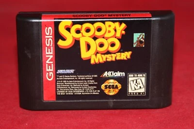 Scooby-Doo Mystery (Sega Genesis, 1995) Authentic Game Cartridge - Image 1 of 3