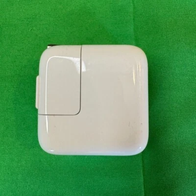 GENUINE Apple 12W USB Power Brick - iPad and iPhone Charger Type A Wall Charger - Image 1 of 4