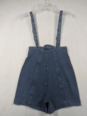 Wildcat - Junior's - Denim lavado oscuro - Pantalones cortos - Talla: S Foto 1 de 4