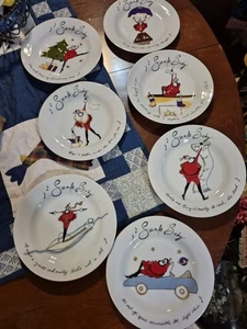 Pottery Barn Santa Baby Teller 8,5" 7er Set - Bild 1 von 14