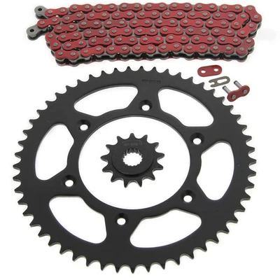 2004-2014 Honda CRF450R 450 R красный цепи и звездочки 13/53 116L - Изображение 1 из 4