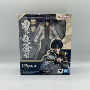 BANDAI S.H.Figuarts Rurouni Kenshin Aoshi Shinomori Action Figure JP New - Picture 1 of 2
