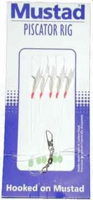 Mustad SPR5G #12 Piscator Bait Rig Lot Of 5 - Image 1 of 2