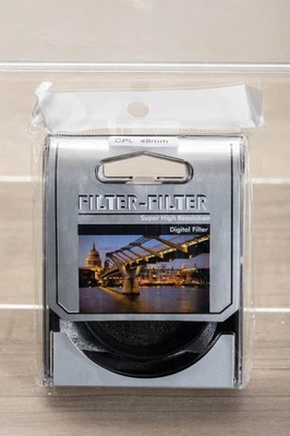 49mm Circular Polarizer Filter Brand New! - Image 1 of 3