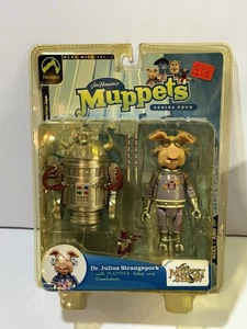 Figurina Jim Henson’s Muppets Dr Julius Strangepork Serie Quattro 2003 Palisades - Foto 1 di 2