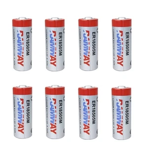 8PCS for Fanso ER18505M 3.6V A Battery 3500mAh Non-rechargeable Battery - Picture 1 of 6