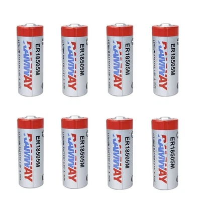 8PCS for Fanso ER18505M 3.6V A Battery 3500mAh Non-rechargeable Battery - Image 1 of 4