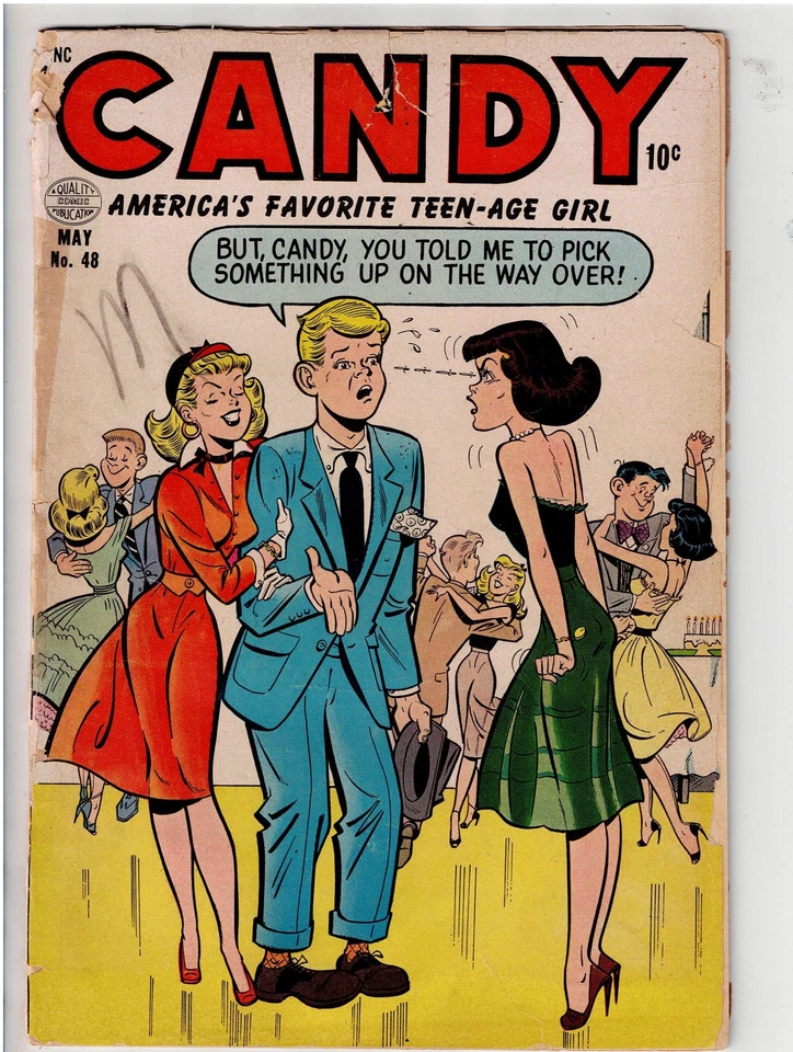 CANDY #48 (1954) LOW GRADE TAPE ON SPINE GGA - Image 1 of 2