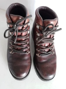 Ralph Lauren Polo Deporte Senderismo Marrón Cuero Botas con Cordones Para Hombre Talla 9.5 D - Imagen 1 de 12