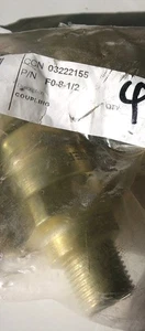 4 Pk Ingersoll Rand Heavy Duty Locking Threaded Coupling Fitting 1/2" Connector - Picture 1 of 2