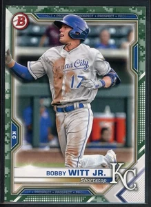 Bowman Prospects Bobby Witt Jr. 2021 #BP-1 camuflaje - Imagen 1 de 2
