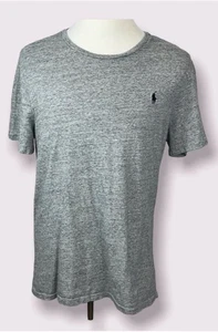Polo Ralph Lauren Herren T-Shirt grau Custom Slim Fit Kurzarm Größe XL - Bild 1 von 8