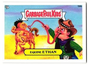 Equine Ethan GPK 2013 cubo de basura niños nueva serie 3 pegatina parodia - Imagen 1 de 2