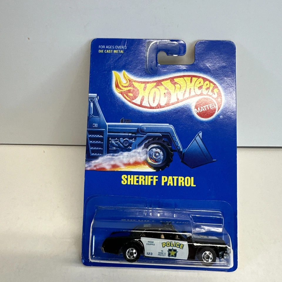 5x Hot Wheels Blue Card Blackwalls Sheriff Patrol Pontiac Banshee Olds 442 Plus