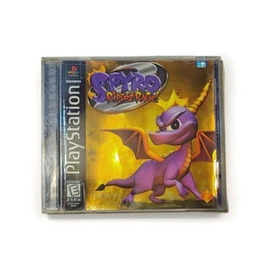 Spyro 2: Ripto's Rage (PlayStation 1, 1999) PS1 Complete gold foil Black Label - Picture 1 of 4