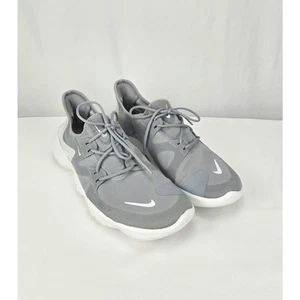 Men's Nike Free Run 5.0 Wolf Grey Running Active Sneakers Shoes Size 9 - Picture 1 of 15